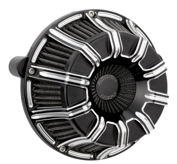 10-Gauge Inverted Series Air Cleaner, Black