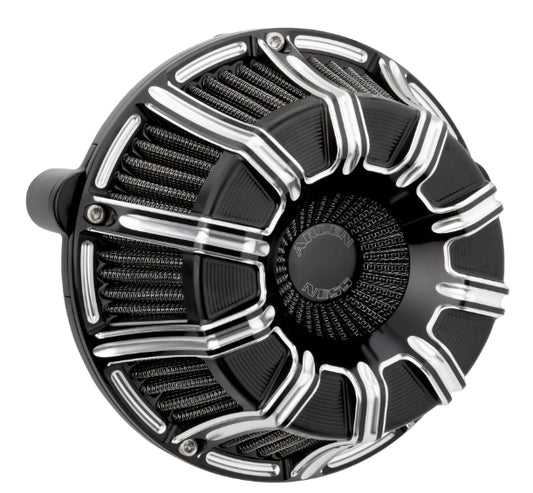10-Gauge Inverted Series Air Cleaner, Black