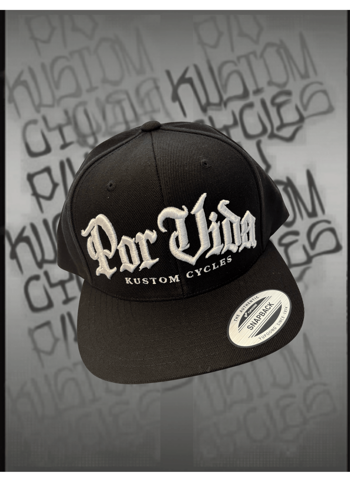 Por Vida Kustom Cycles Hat